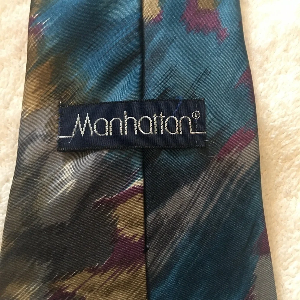 5 Pc bundle of men’s 100% silk ties.